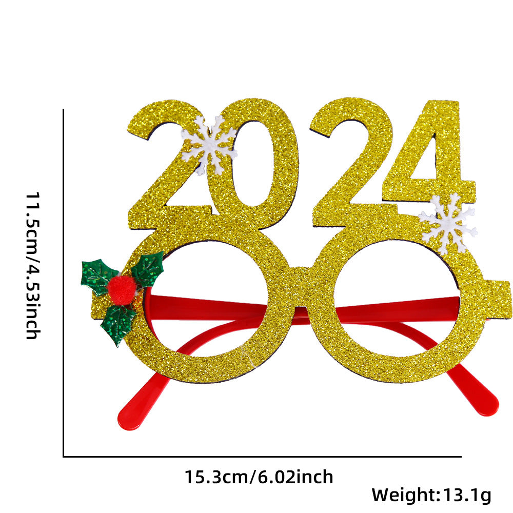 Wholesale 2024 Christmas Elk Frame Children Party Decoration Supplies